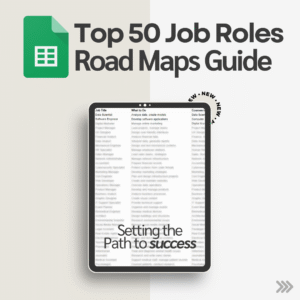 ultimate career roadmap guide for top 50 jobs | career blueprint pathways | success paths