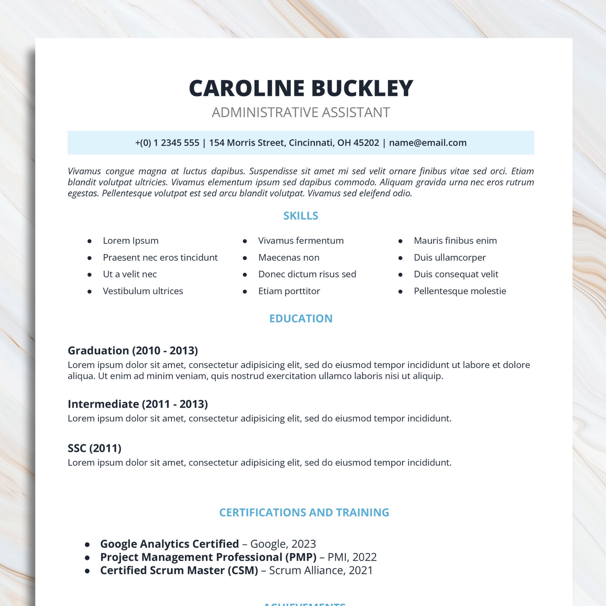 resume for freshers #9 ats friendly professional modern cv template compatible for docs, word, pages resume for freshers #9 ats friendly professional modern cv template compatible for docs, word, pages