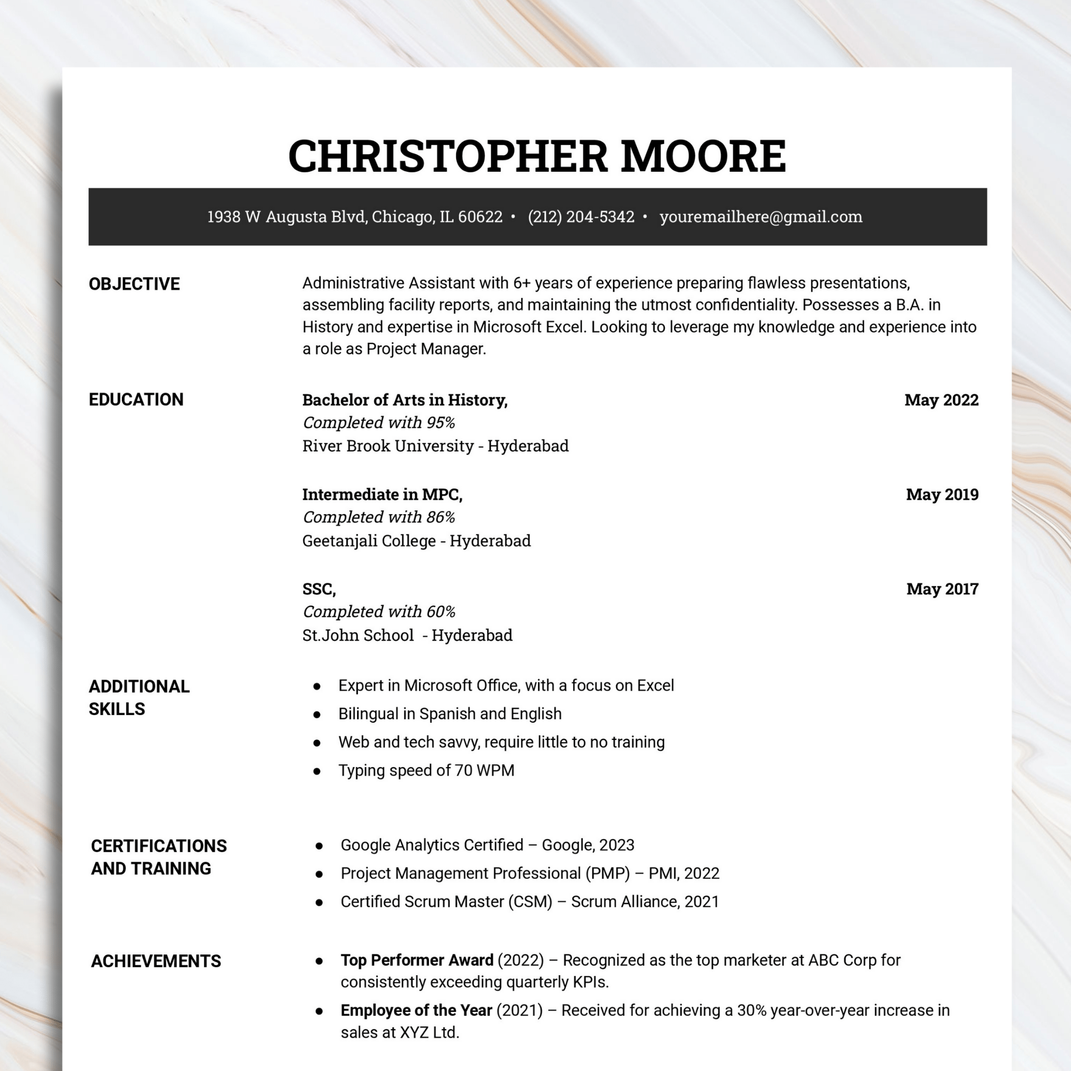 resume for freshers #10 ats friendly professional modern cv template compatible for docs, word, pages resume for freshers #10 ats friendly professional modern cv template compatible for docs, word, pages